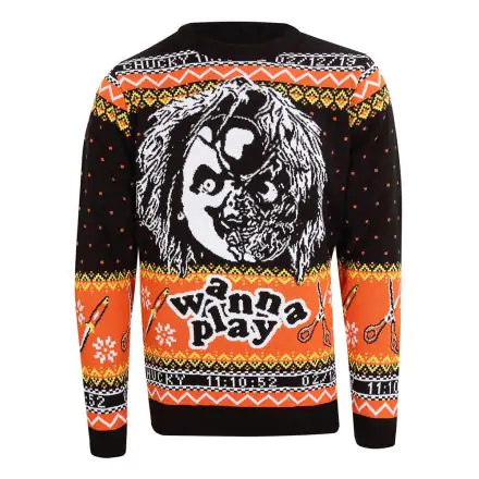 Chucky Childs Play Christmas Pullover Produktfoto