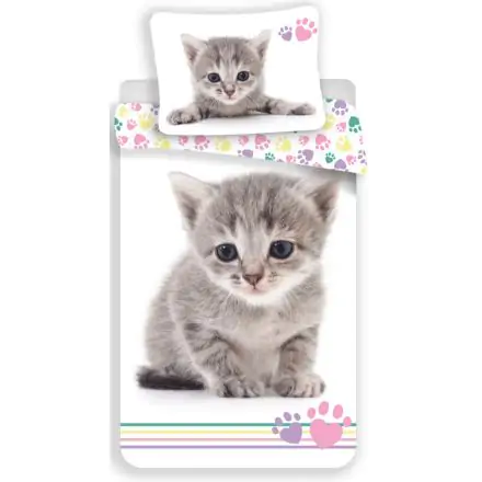 Katzen Themen Bettbezug Set 140x200cm, 70x90cm Produktfoto