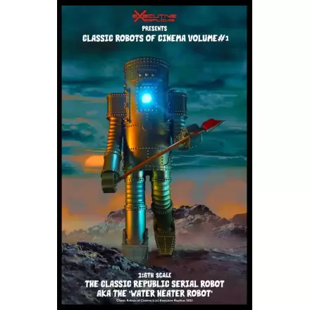 Classic Robots of Cinema Actionfigur 1/6 Volume #1: The Classic Republic Serial Robot a.k.a. The Water Heater Robot 30 cm Produktfoto