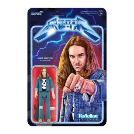 Cliff Burton ReAction Actionfigur Wave 01 Cliff Burton 10 cm termékfotója