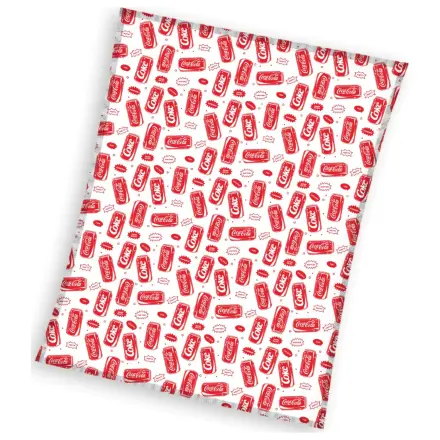 Coca-Cola Retro Coral Fleece Decke 150x200cm Produktfoto