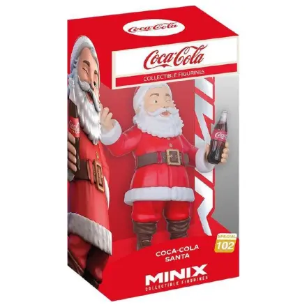 Coca Cola Santa Claus Figur Minix 12 cm Produktfoto