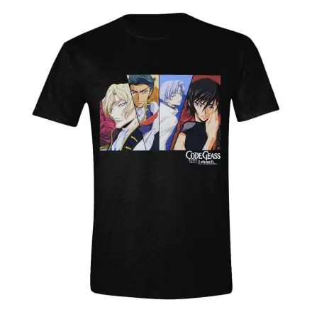 Code Geass Group Squares T-shirt Produktfoto