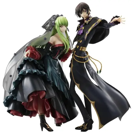 Code Geass: Lelouch of the Rebellion Precious G.E.M. Series Statue 2er-Pack L.L. & C.C. 20th Anniversary 25 cm Produktfoto