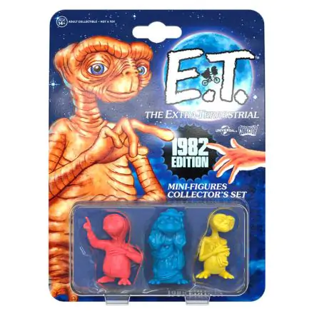E.T. the Extra-Terrestrial Collector's Set Mini Figuren 3er-Pack 1982 Edition 5 cm Produktfoto