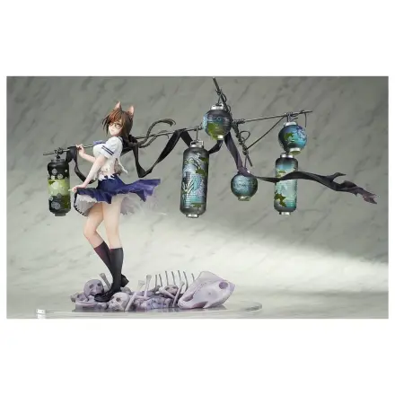 Comics Bakemonogatari PVC Figur 1/7 Tsubasa Hanekawa 26 cm Produktfoto
