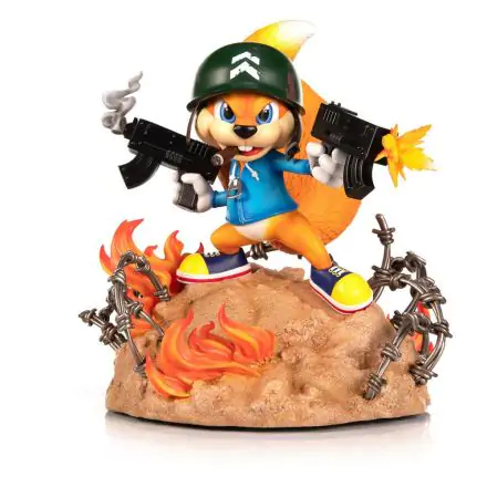 Conker: Conker's Bad Fur Day Statue Soldier Conker 33 cm Produktfoto