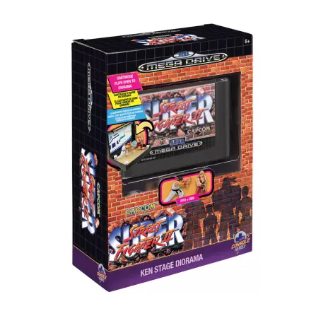 Console Heroes Street Fighter Mega Drive Diorama Produktfoto