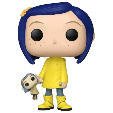 Coraline Funko POP! Movies Vinyl Figur Coraline with Doll Exklusiv 9 cm Produktfoto