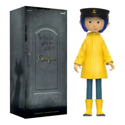 Coraline Supersize Vinyl Actionfigur Coraline with Hat (Button Eyes) 40 cm termékfotója