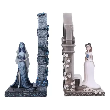 Corpse Bride Emily und Victorial Buchstützen 19 cm termékfotója