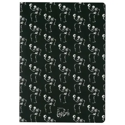 Corpse Bride Softcover Notizbuch Skeleton ver. A 21 cm Produktfoto