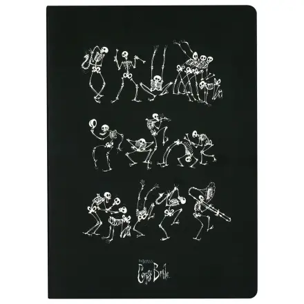 Corpse Bride Softcover Notizbuch Skeleton Version B 21 cm Produktfoto