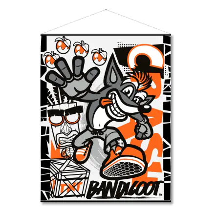 Crash Bandicoot Poster Canvas Poster Produktfoto