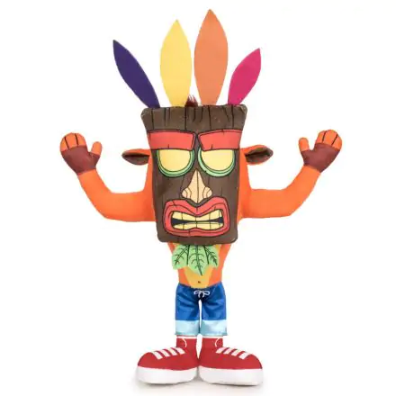 Crash Bandicoot Mask Plüschfigur 21cm Produktfoto