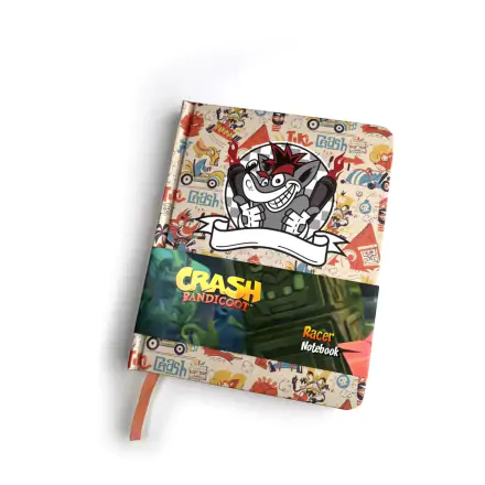 Crash Bandicoot Notizbuch A5 Racer Produktfoto