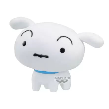 Crayon Shinchan Shiro Fluffy Puffy Figur A 8cm termékfotója