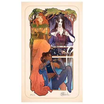 Critical Role Kunstdruck Marisha Ray: 10th Anniversary Art Nouveau Illustrations 46 x 28 Zentimeter - ungerahmt Produktfoto