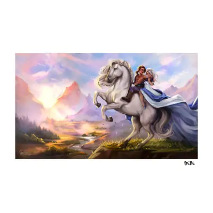 Critical Role Kunstdruck Scanlan Shorthalt & Pike Trickfoot: A Humble Portrait 71 x 46 cm - ungerahmt Produktfoto