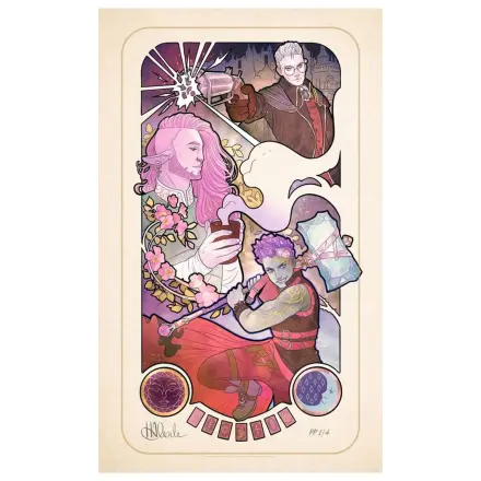 Critical Role Art Print Taliesin Jaffe: 10th Anniversary Art Nouveau Illustrations 46 x 28 cm - ungerahmt Produktfoto