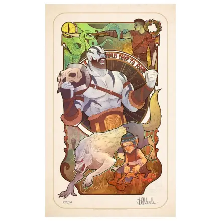 Critical Role Kunstdruck Travis Willingham: 10th Anniversary Art Nouveau Illustrations 46 x 28 cm - ungerahmt Produktfoto