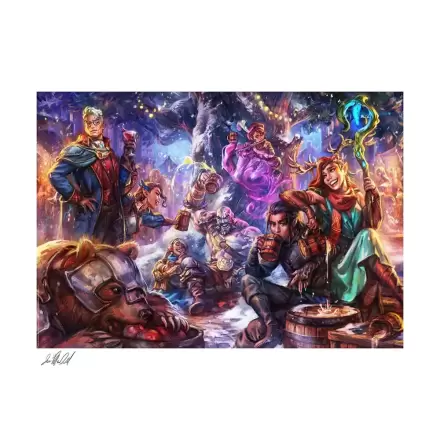 Critical Role Kunstdruck Vox Machina: Winter's Crest at Whitestone 61 x 46 cm - ungerahmt Produktfoto