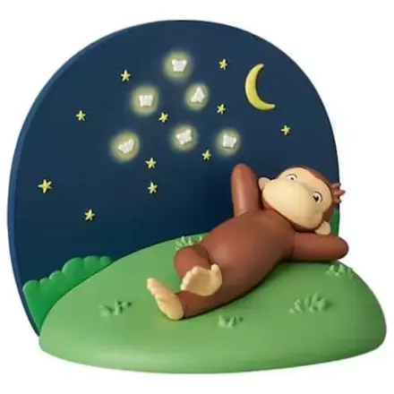Curious George UDF Minifigur liegt ausgestreckt 6 cm Produktfoto