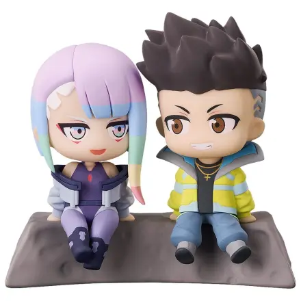 Cyberpunk: Edgerunners Qset+ PVC-Figuren 2er-Pack David & Lucy 8 cm Produktfoto