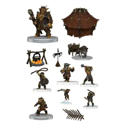 D&D Icons of the Realms Miniaturen vorbemalt Adventure in a Box - Goblin Camp Produktfoto