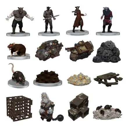 D&D Icons of the Realms Miniaturen vorbemalt Adventure in a Box - Wererat Den Produktfoto