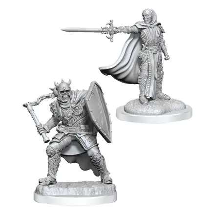 D&D Nolzur's Marvelous Miniatures Miniaturen unbemalt 2er-Pack Death Knights Produktfoto