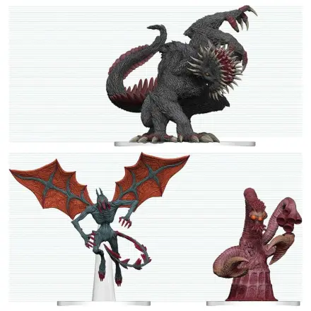 D&D Icons of the Realms Box mit vorbemalten Miniaturen: Maddening Monsters of Ravenloft Produktfoto