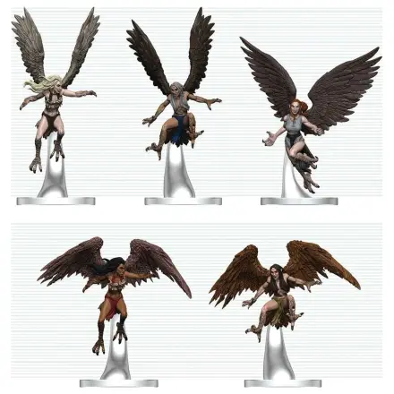 D&D Icons of the Realms Mini Figuren Harpy Flock 20 cm Produktfoto