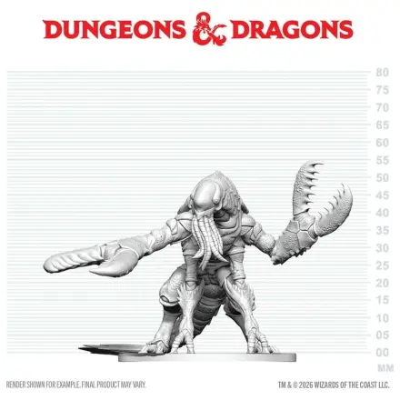 D&D Nolzur's Marvelous Miniatures Miniatur Figur Chuul Produktfoto