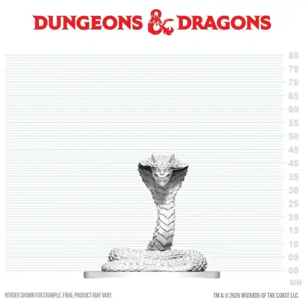 D&D Nolzur's Marvelous Miniatures Miniatur-Figur Guardian Naga Produktfoto