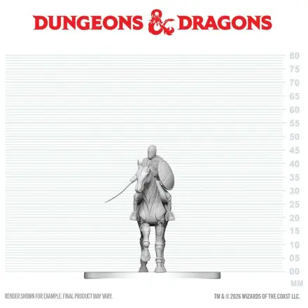 D&D Nolzur's Marvelous Miniatures Miniaturfiguren Nimblewright Steed with Rider Produktfoto