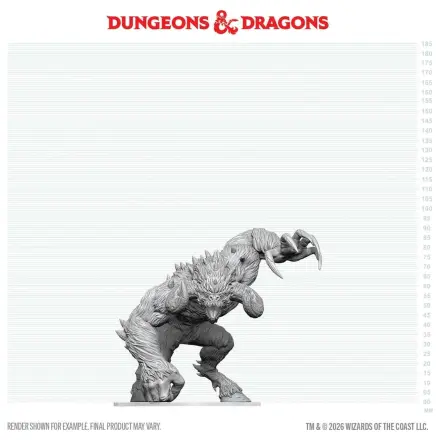 D&D Nolzur's Marvelous Miniatures unbemalte boxed Miniatur Goristro 15 cm Produktfoto