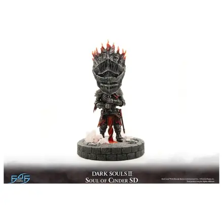 Dark Souls III Harz Statue Soul of Cinder SD 22 cm Produktfoto