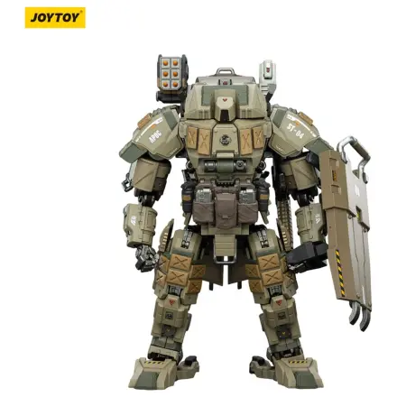 Dark Source Action Figur APOC Series Iron Vanguard Heavy Assault Mech 16 cm Produktfoto