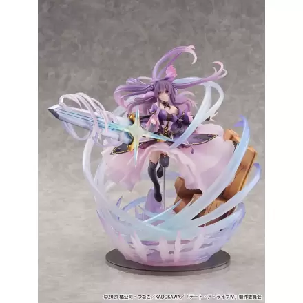 Date A Live IV SHIBUYA SCRAMBLE FIGURE PVC Statue 1/6 Tohka Yatogami Princess Amethyst Dress Ver. 32 cm termékfotója