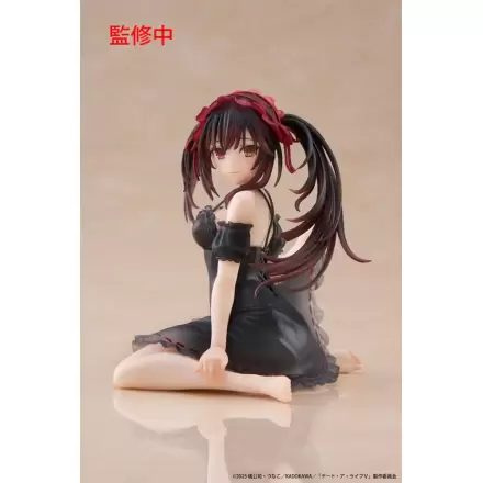 Date A Live V PVC Statue Desktop Cute Figure Kurumi Tokisaki Nightwear Ver. 13 cm Produktfoto