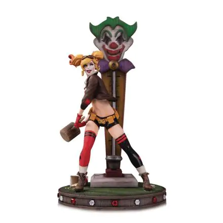 DC Bombshells Statue Harley Quinn DLX Version 2 34 cm Produktfoto
