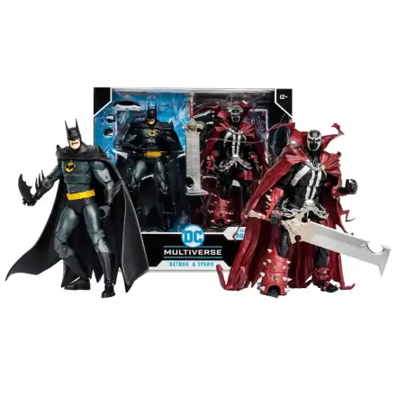 DC Collector Actionfigur 2er-Pack Batman & Spawn 18 cm Produktfoto