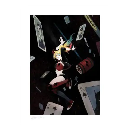 DC Comics Kunstdruck Harley Quinn 46 x 61 cm - ungerahmt Produktfoto