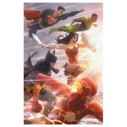DC Comics Kunstdruck Justice League #49 41 x 61 cm - ungerahmt Produktfoto