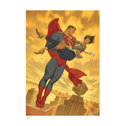 DC Comics Kunstdruck Superman & Lois Lane 46 x 61 cm - ungerahmt Produktfoto