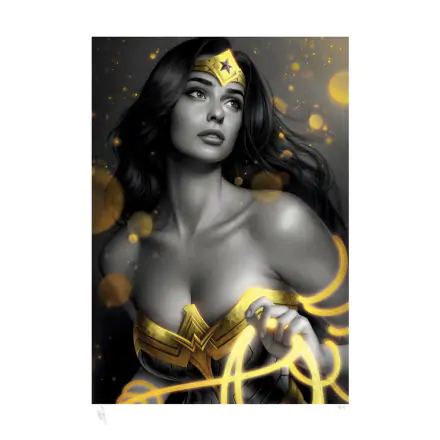 DC Comics Art Print Wonder Woman: Black & Gold 46 x 61 cm - ungerahmt Produktfoto