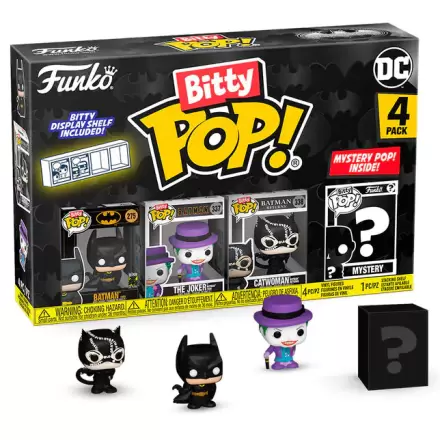 DC Comics Batman 85th Anniversary Bitty Funko POP! Vinyl Figuren 4er-PackBatman termékfotója