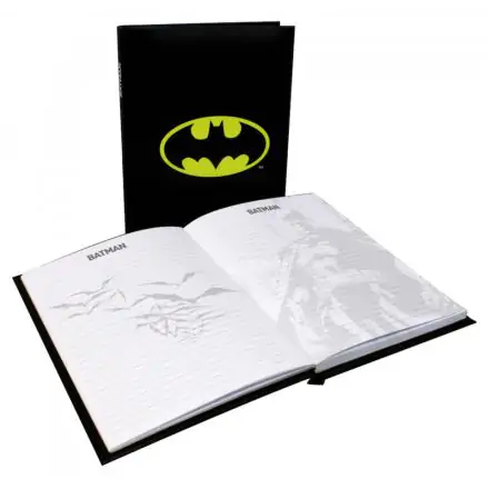 DC Comics Batman logo Licht Notizbuch Produktfoto