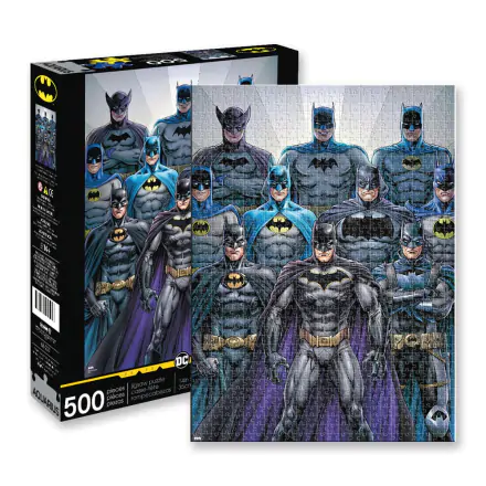 DC Comics Puzzle Batman Suits (500 Teile) Produktfoto